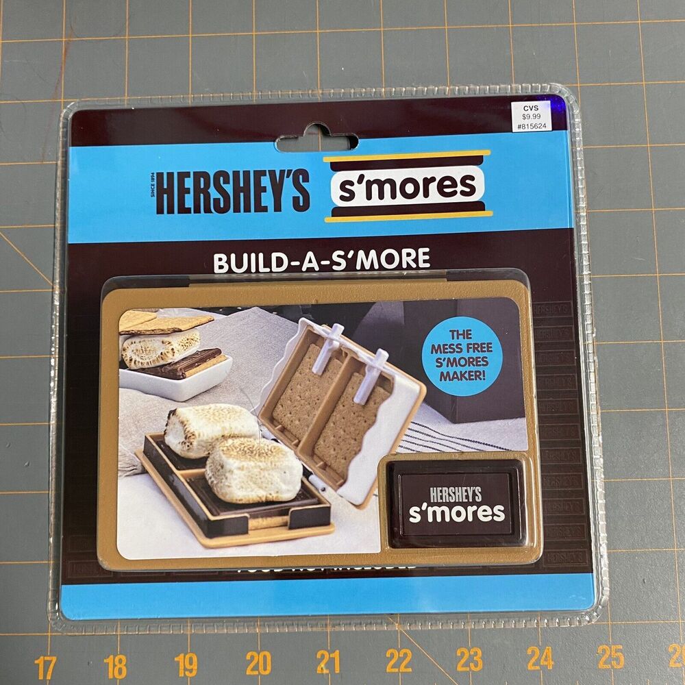 Hersheys Chocolate S'mores Buddy- Brand - New Mess Free Smore's Maker